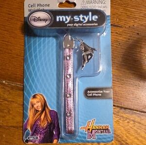 Disney Hannah Montana Purple Cell Phone Wristlet